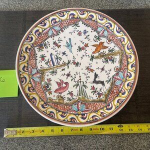Portugese Hand Painted Platter